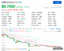 云集收到纳斯达克警示函后 股价仍在下跌